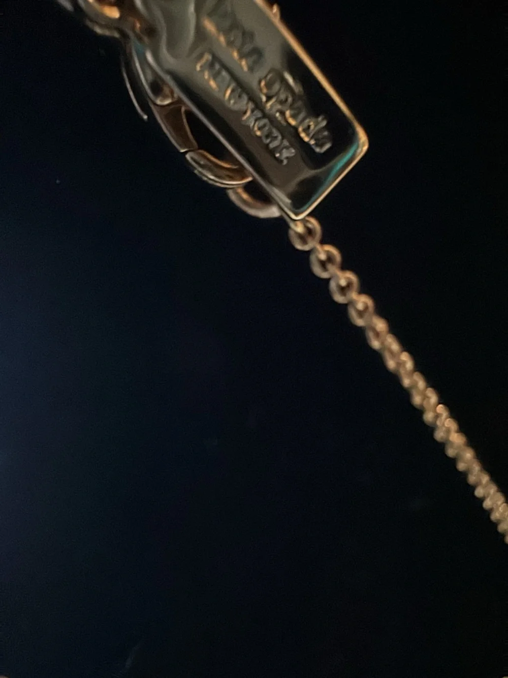 Kate Spade  Gold Layered Necklace with White and Coral Discs